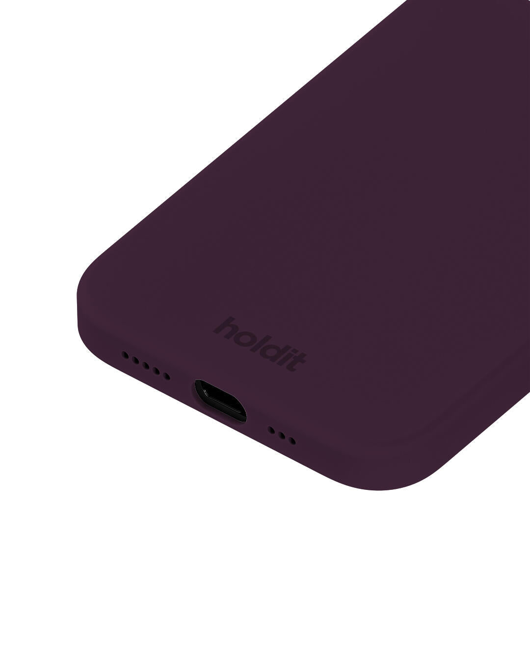 Silicone iPhone cover - Deep Plum